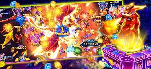 Màn hình game bắn cá đồ họa 3D sống động trên f8bét cho người Việt